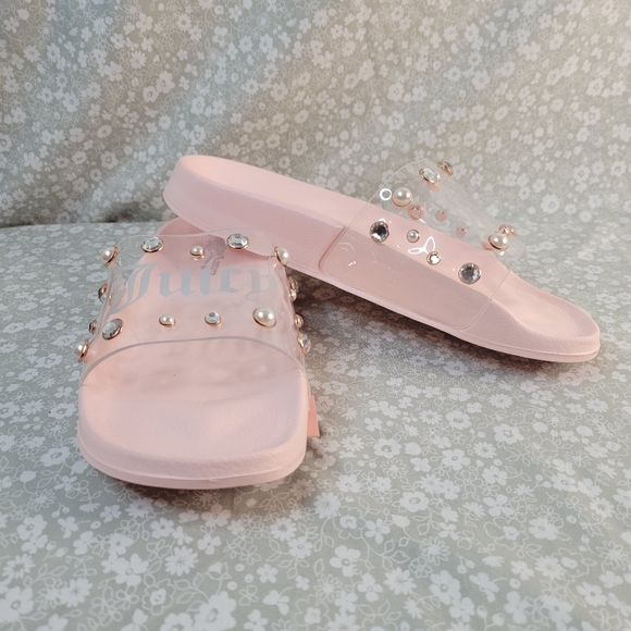New Juicy Couture Women's Wyllamina Blush-Q Slides - Picture 3 of 9